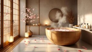 Japanisches Badezimmer-Erlebnis zu Hause: Wie eine einfache Angewohnheit Ihr Bad in ein Spa verwandelt