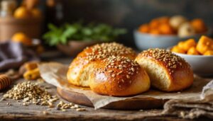 Back dir einen Ballaststoff-Booster mit diesen selbstgemachten Brötchen